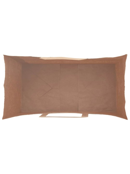 Paperikassit 250 kpl kahvoilla punainen 21x11x31 cm