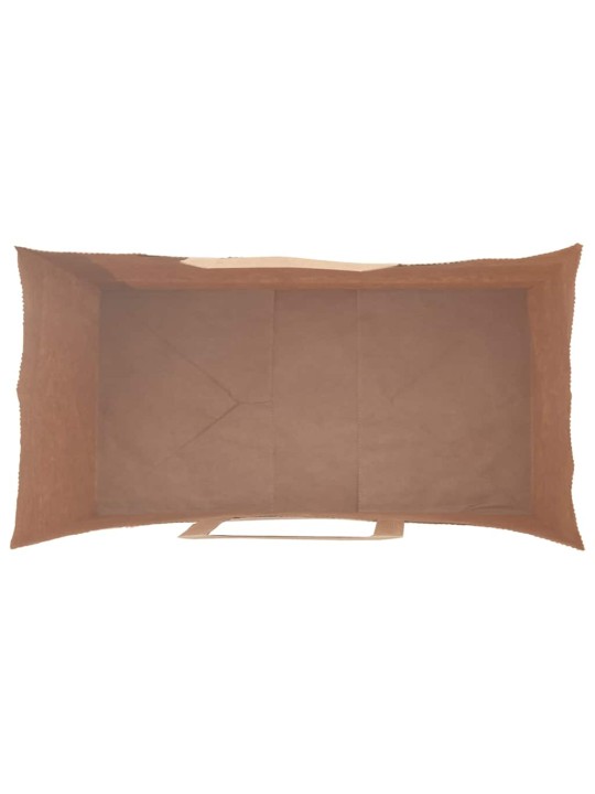 Paperikassit 250 kpl kahvoilla punainen 21x11x36 cm