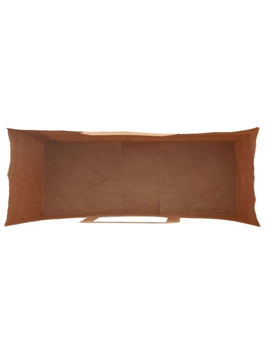 Paperikassit 250 kpl kahvoilla punainen 32x12x42 cm