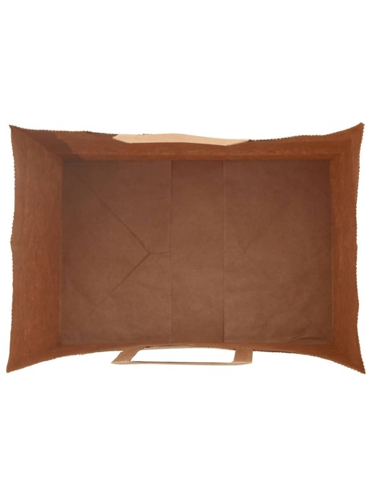 Paperikassit 250 kpl kahvoilla punainen 32x22x24 cm