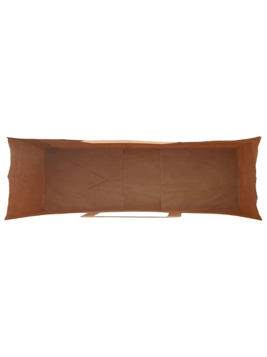 Paperikassit 250 kpl kahvoilla punainen 54x15x49 cm