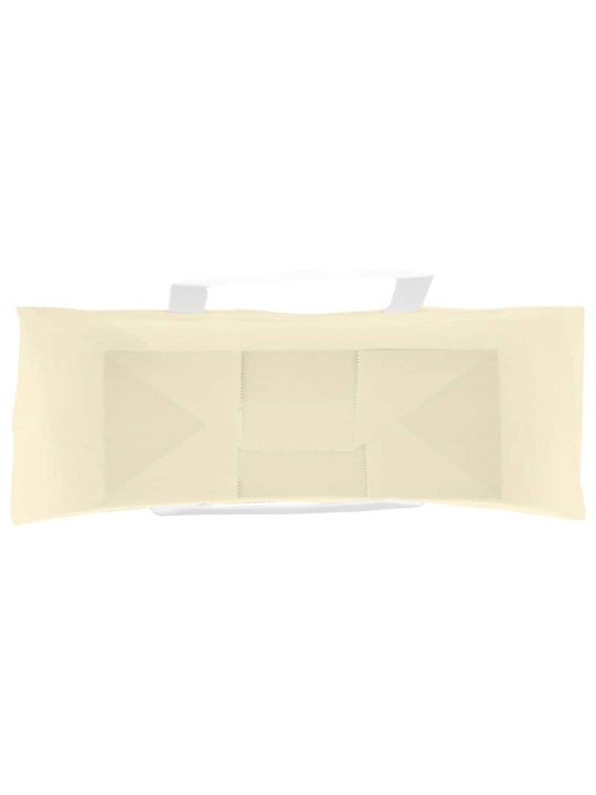 Paperikassit 50 kpl kahvoilla keltainen 45x17x48 cm