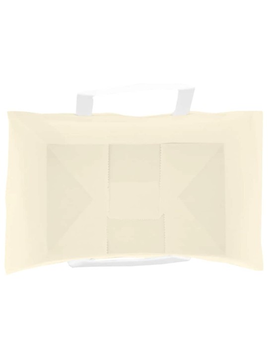 Paperikassit 250 kpl kahvoilla keltainen 26x17x25 cm