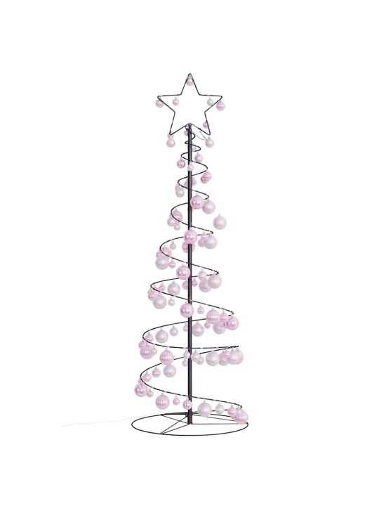 Led joulukuusi koruilla 100 lediä lämmin valkoinen 150 cm