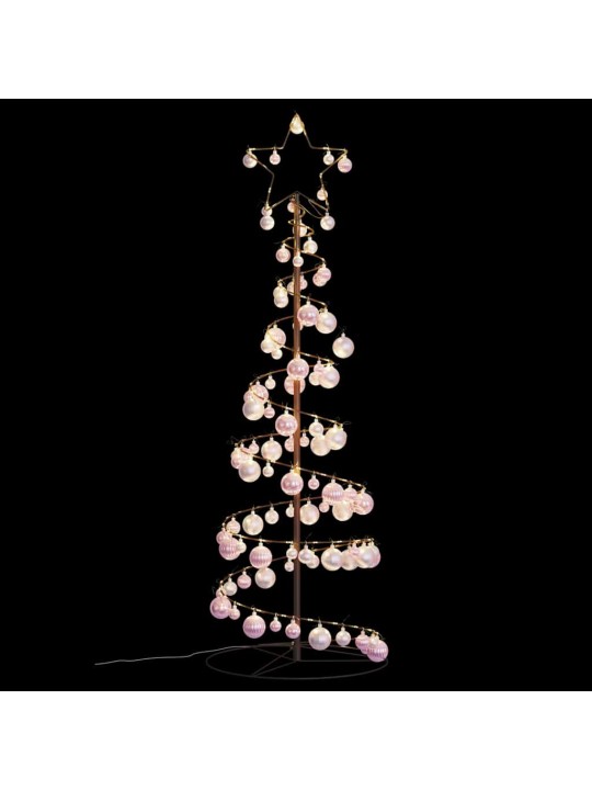 Led joulukuusi koruilla 100 lediä lämmin valkoinen 150 cm