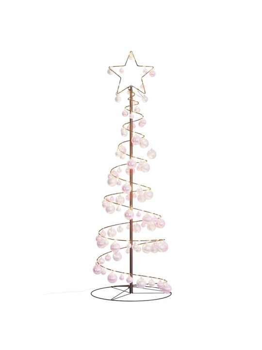 Led joulukuusi koruilla 100 lediä lämmin valkoinen 150 cm
