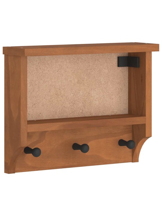 Seinänaulakko sandnes 45x12x35 cm täysi mänty