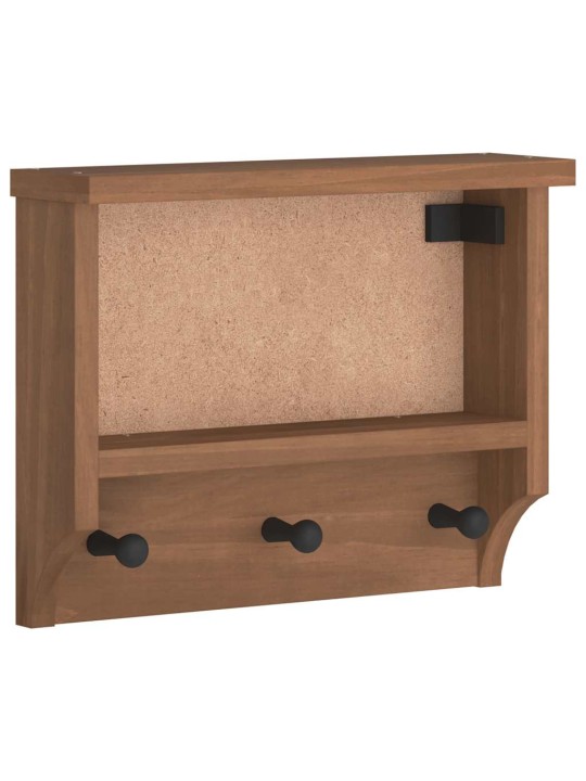 Seinänaulakko sandnes 45x12x35 cm täysi mänty