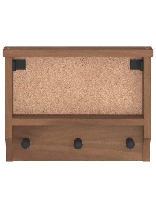 Seinänaulakko sandnes 45x12x35 cm täysi mänty