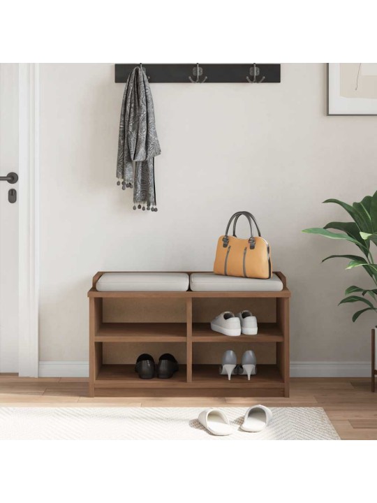 Eteisen penkki SANDNES 87x40x50 cm täysi mänty