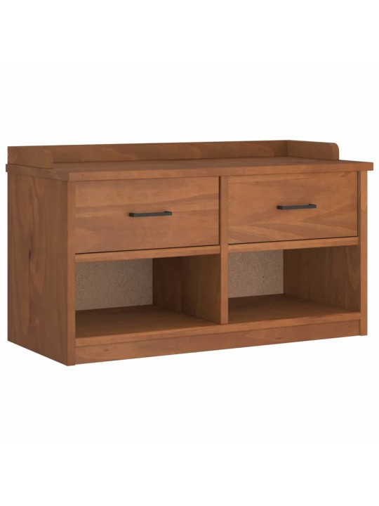 Eteisen penkki SANDNES 87x40x50 cm täysi mänty