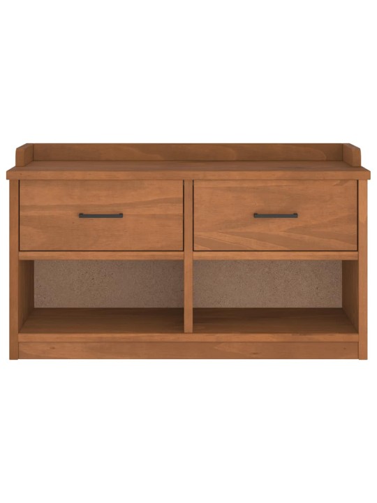 Eteisen penkki SANDNES 87x40x50 cm täysi mänty