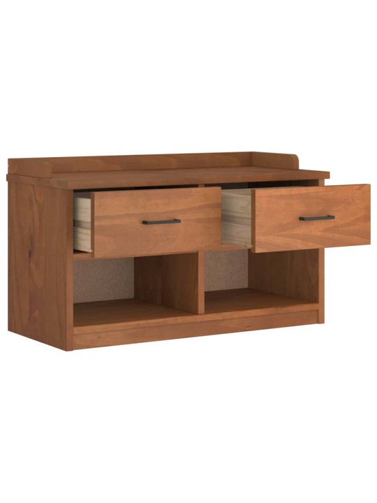Eteisen penkki SANDNES 87x40x50 cm täysi mänty