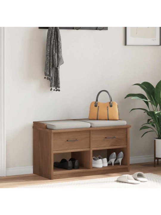 Eteisen penkki SANDNES 87x40x50 cm täysi mänty