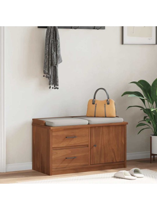 Eteisen penkki SANDNES 87x40x50 cm täysi mänty