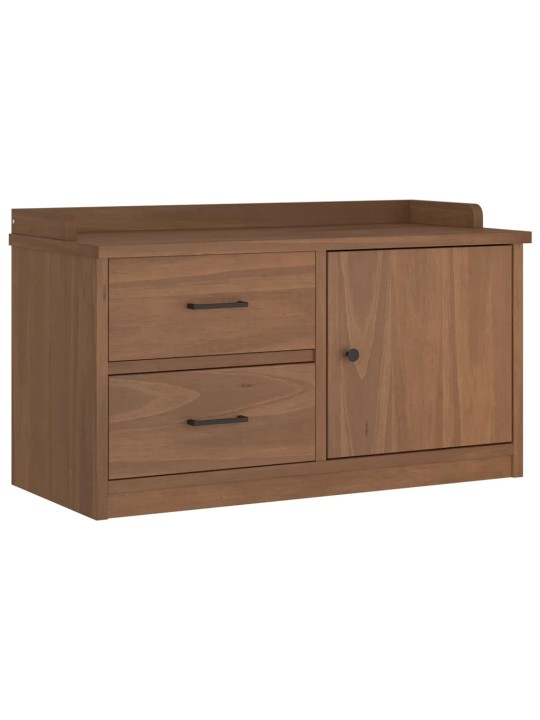 Eteisen penkki SANDNES 87x40x50 cm täysi mänty