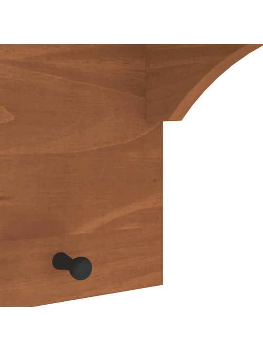 Seinänaulakko sandnes 87x30x42 cm täysi mänty