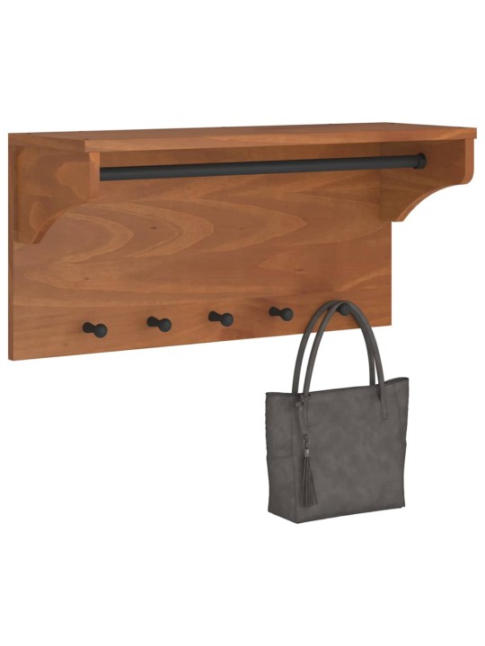 Seinänaulakko sandnes 87x30x42 cm täysi mänty