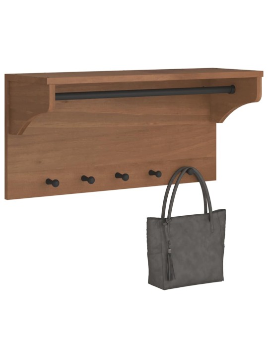 Seinänaulakko sandnes 87x30x42 cm täysi mänty