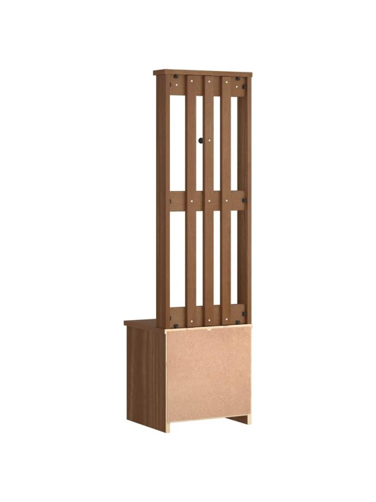 Hallin puu SANDENS 45x40x159,5 cm täysi mänty