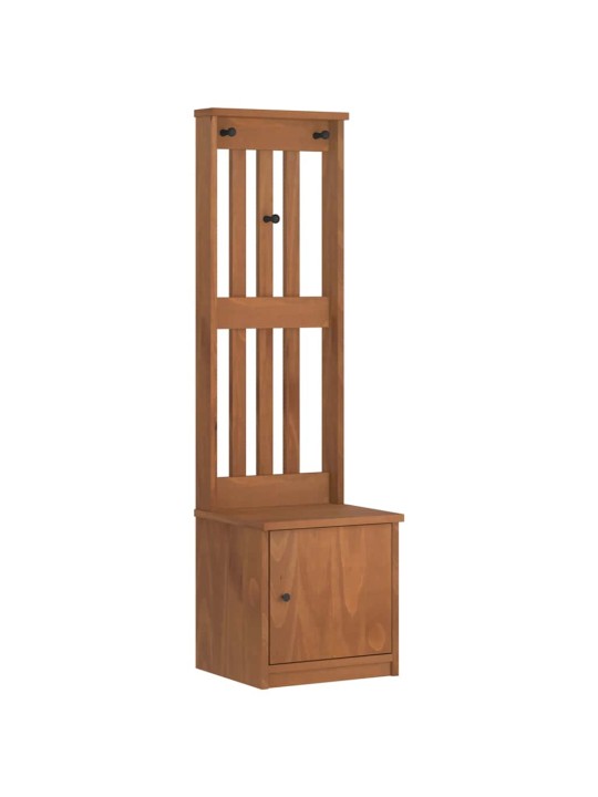 Hallin puu SANDENS 45x40x159,5 cm täysi mänty