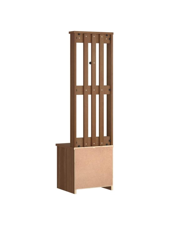 Hallin puu SANDENS 45x40x159,5 cm täysi mänty