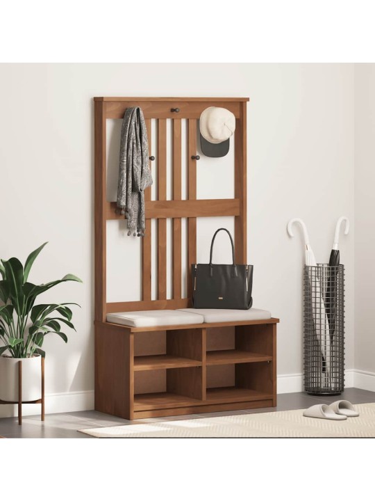 Hallin puu SANDENS 87x40x159,5 cm täysi mänty