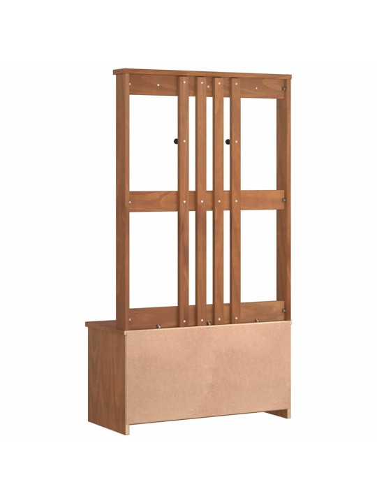 Hallin puu SANDENS 87x40x159,5 cm täysi mänty