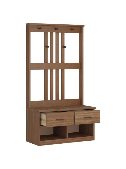 Hallin puu SANDENS 87x40x159,5 cm täysi mänty