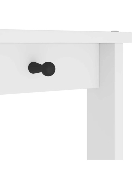 Hallin puu SANDENS valkoinen 87x40x159,5 cm täysi mänty