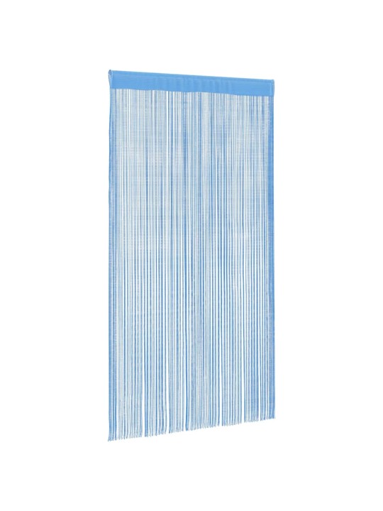 String-verhot 2 kpl vaaleansininen 140x250 cm
