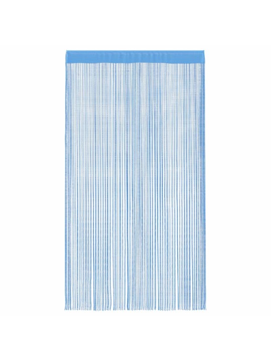 String-verhot 2 kpl vaaleansininen 140x250 cm