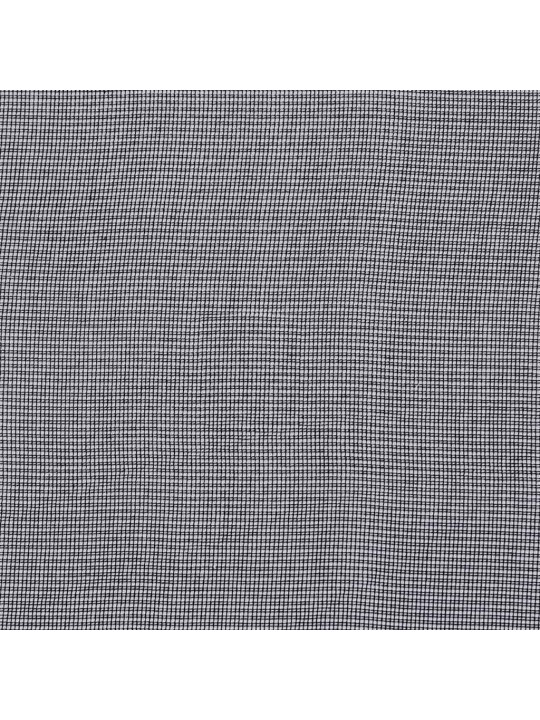 Voileeverhot läpiviennillä 2 kpl musta 140x140 cm
