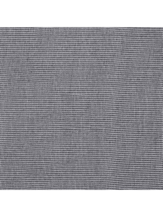 Voileeverhot läpiviennillä 2 kpl musta 140x300 cm