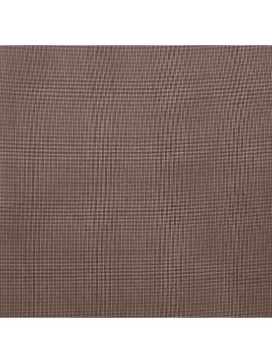 Voileeverhot läpiviennillä 2 kpl ruskea 140x140 cm