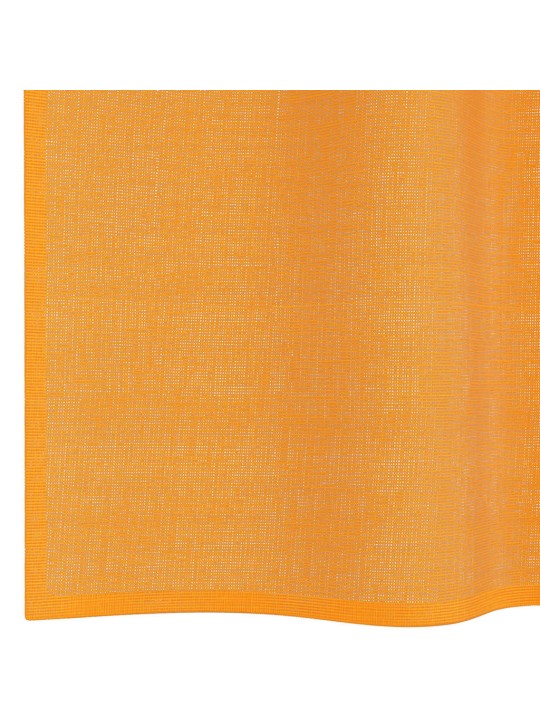Voileeverhot läpiviennillä 2 kpl oranssi 140x260 cm