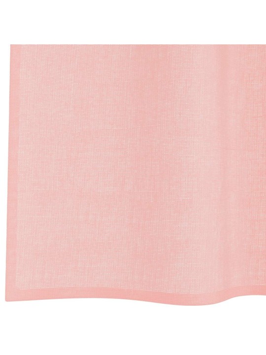 Voileeverhot läpiviennillä 2 kpl pinkki 140x225 cm
