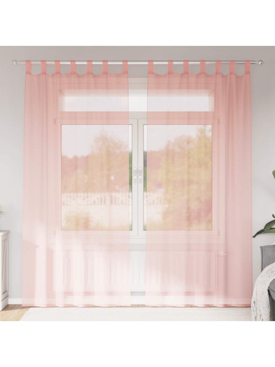 Voileeverhot tangotaskuilla 2 kpl pinkki