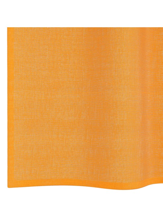 Voileeverhot lenkeillä 2 kpl oranssi 140x245 cm