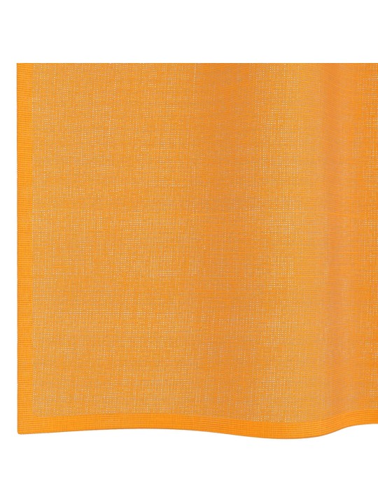 Voileeverhot lenkeillä 2 kpl oranssi 140x260 cm