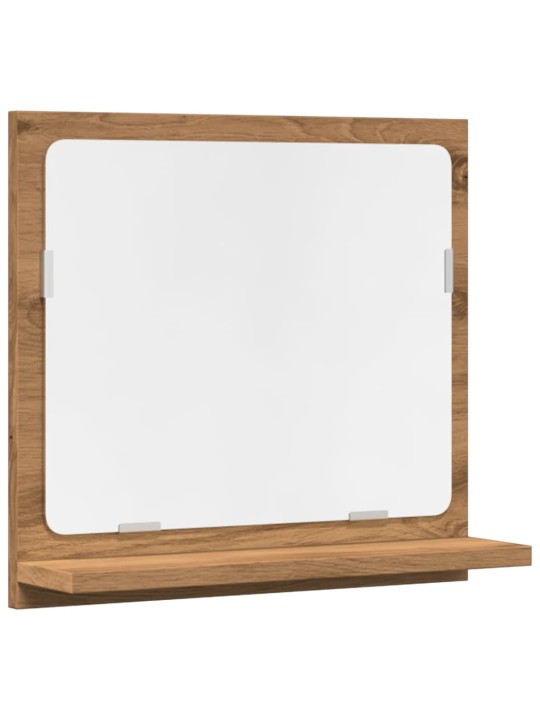 Kylpyhuoneen peilikaappi tammi 40x11x37 cm tekninen puu