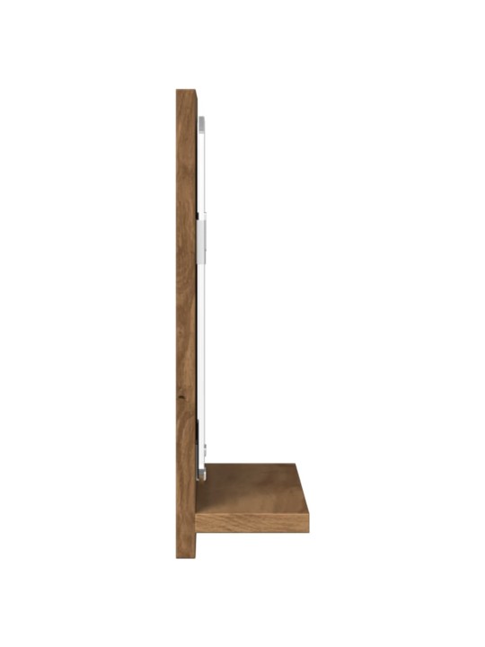 Kylpyhuoneen peilikaappi tammi 40x11x37 cm tekninen puu