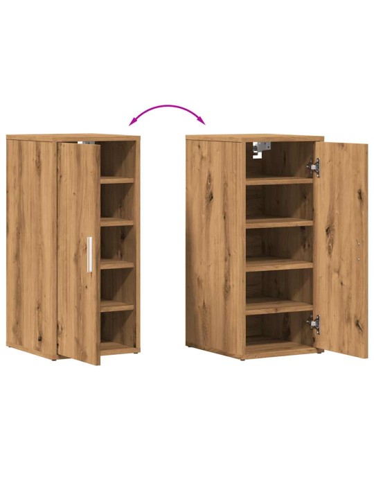 Kenkäkaapit 2 kpl artisan oak 32x35x70 cm engineered wood