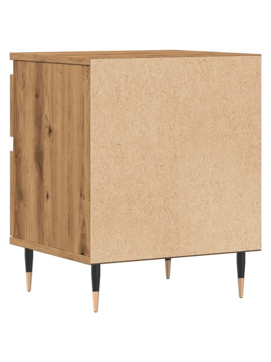 Yöpöytäkaapit 2 kpl artisan oak 40x35x50 cm engineered wood