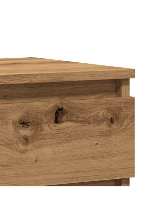 Yöpöytäkaapit 2 kpl artisan oak 40x35x50 cm engineered wood