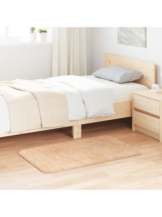 Pörrömatto korkeanukkainen navarra beige 60x100 cm polyesteri