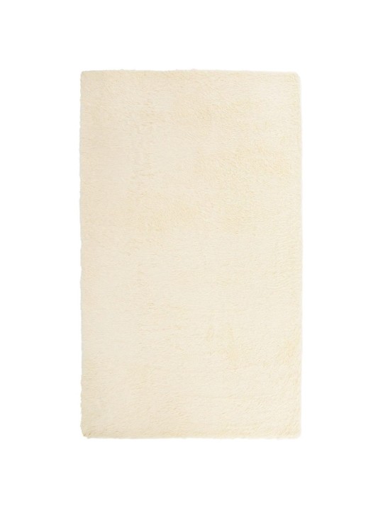 Pörrömatto korkeanukkainen navarra kerma 60x100 cm polyesteri