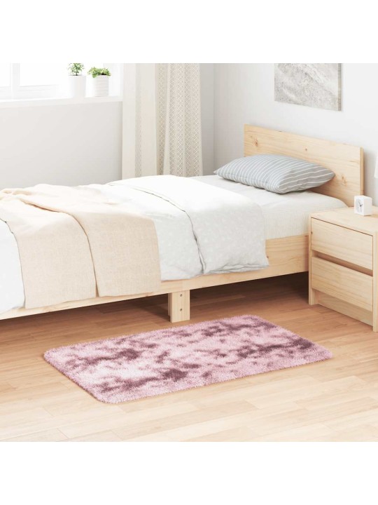 Pörrömatto korkeanukkainen navarra pölypinkki 60x100 cm