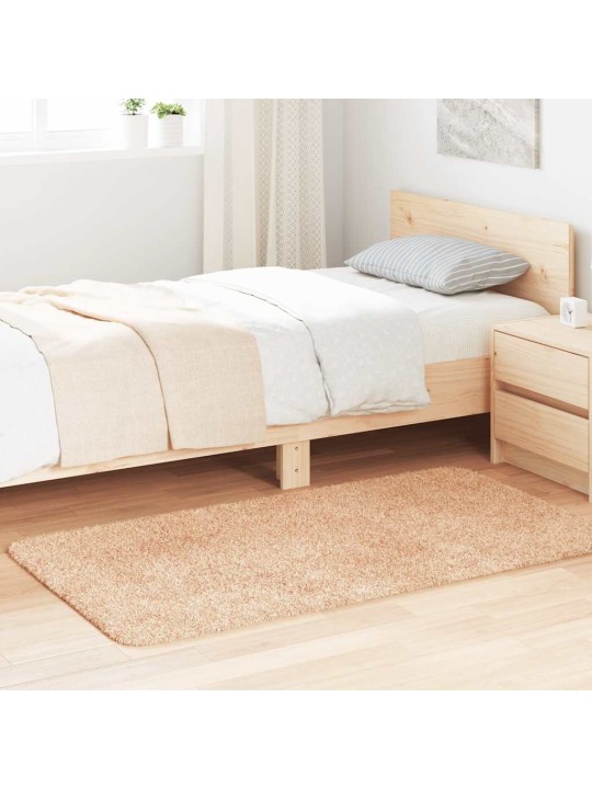 Pörrömatto korkeanukkainen navarra beige 80x150 cm polyesteri