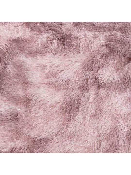 Pörrömatto korkeanukkainen navarra pölypinkki 80x150 cm